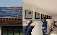 Brazilië 10KW huishoudelijk fotovoltaïsche project